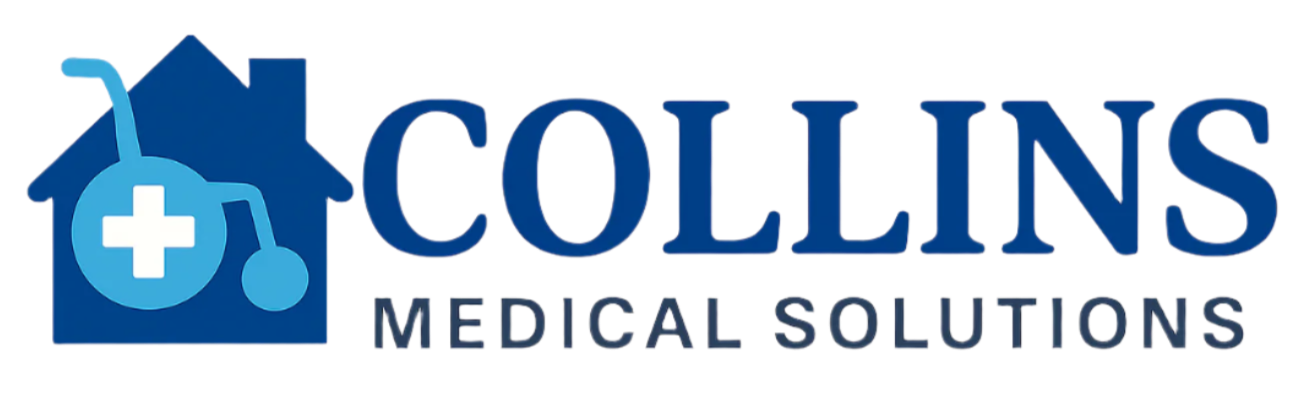 Collins Medical Solutions logo on a transparent background